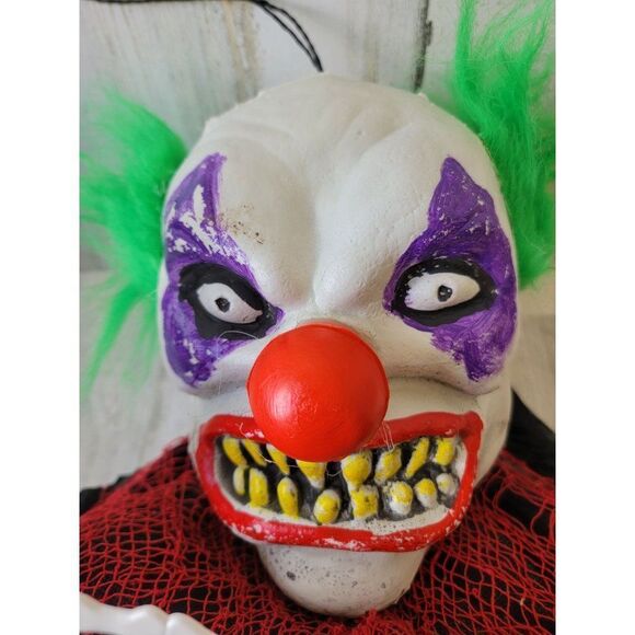 Halloween Joker clown hanging scary prop circus decor - Picture 4 of 11